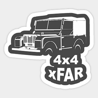 Land Rover Series 1 Vintage Sticker